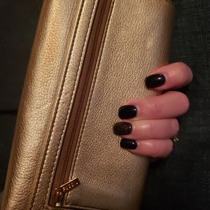 Gold Fossil Wallet